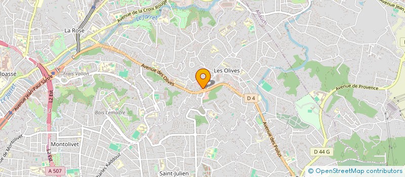 localisation de l'entreprise ZENITH SERVICE à MARSEILLE