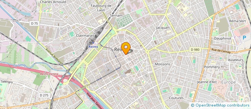 localisation de l'entreprise ZENITH STUDIO  REIMS