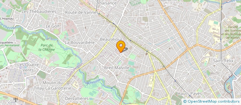 localisation de l'entreprise ZENITH TRANSPORT à NANTES
