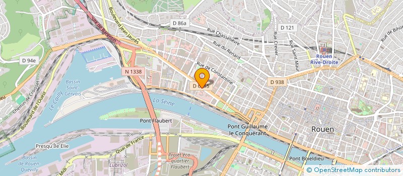 localisation de l'entreprise ZENITH TRAVAIL TEMPORAIRE à ROUEN