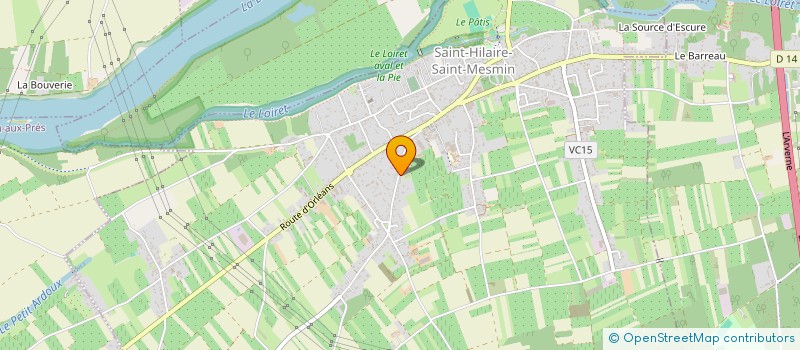 localisation de l'entreprise ZENITH VENTURE à SAINT-HILAIRE-SAINT-MESMIN