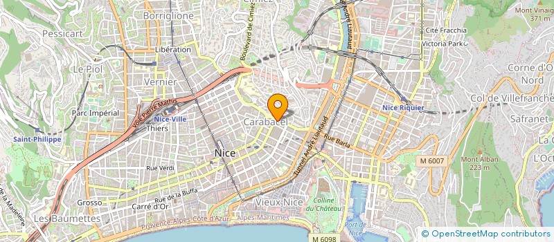 localisation de l'entreprise ZENITHALE ASSISTANCE ET PARTICIPATIONS à NICE