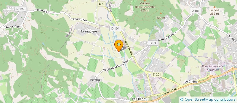 localisation de l'entreprise ZENITHIA  GARGAS