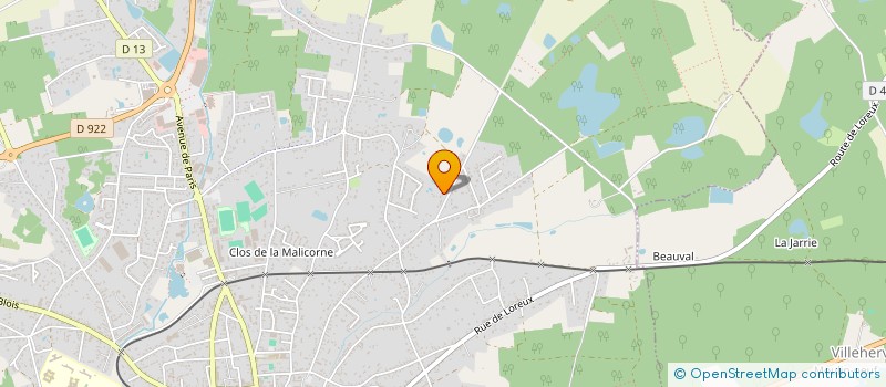 localisation de l'entreprise ZENITRAM  ROMORANTIN-LANTHENAY