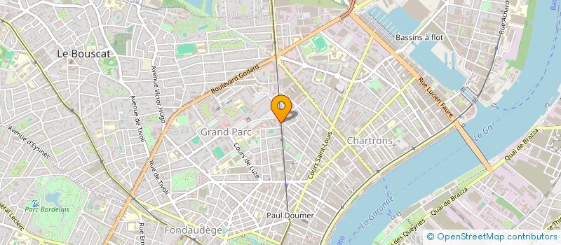 localisation de l'entreprise ZENITRECUP.COM à BORDEAUX