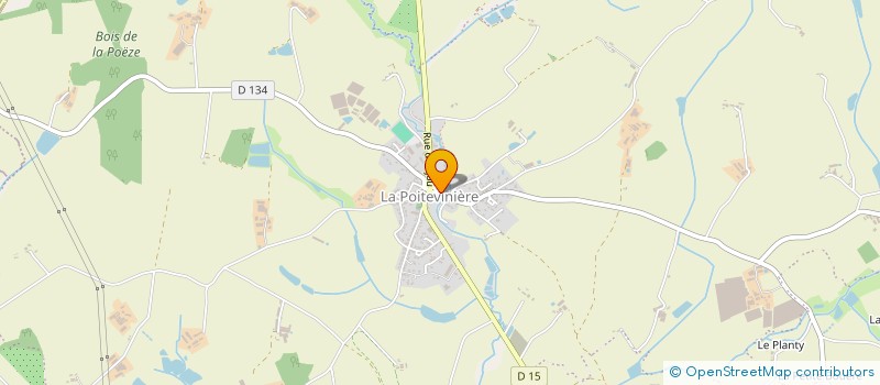 localisation de l'entreprise ZENITUDE à BEAUPREAU-EN-MAUGES