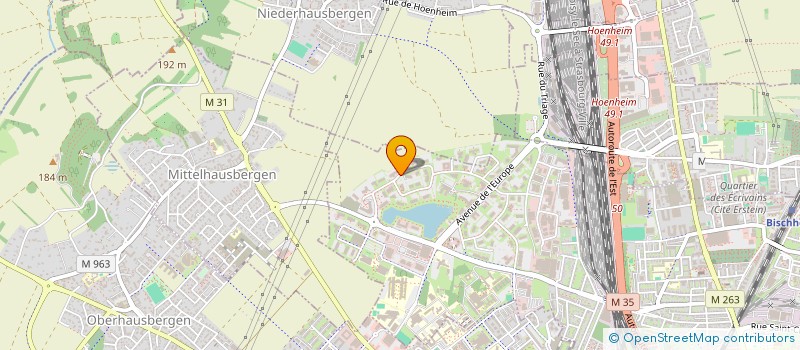 localisation de l'entreprise ZENITUDE EXPLOITATION 11  SCHILTIGHEIM