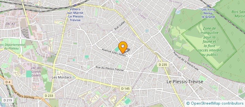 localisation de l'entreprise ZENIVIA à CHAMPIGNY-SUR-MARNE