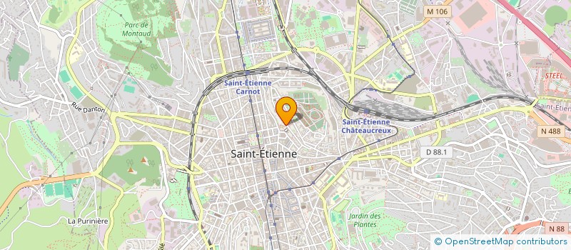 localisation de l'entreprise ZENNAF MOHAMED & MALEK AHMED à SAINT-ETIENNE