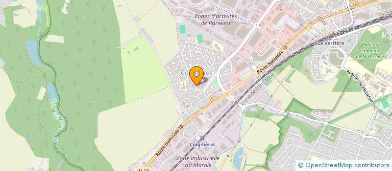 localisation de l'entreprise ZENNE INFO COMMUNICATIONS à COIGNIERES