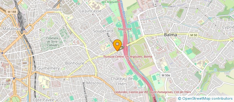 localisation de l'entreprise ZENNESS  TOULOUSE