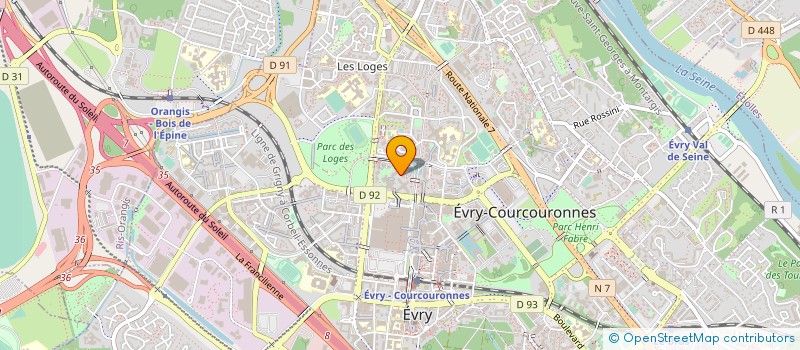 localisation de l'entreprise ZENNITUDE FACTURATION ET CONSEIL  YERRES