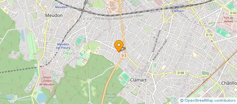 localisation de l'entreprise ZENOL COMMUNICATIONS SAS à CLAMART