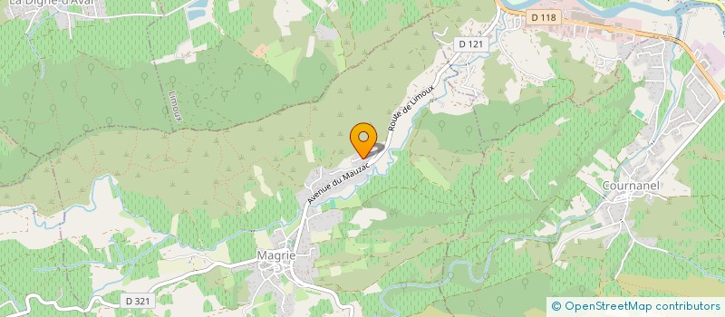 localisation de l'entreprise ZENON  MAGRIE