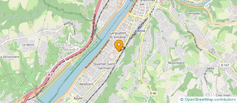 localisation de l'entreprise ZENON EXPERTS à VIENNE