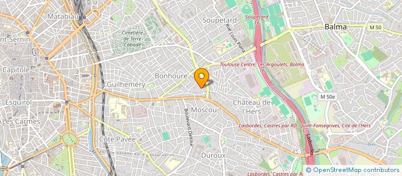 localisation de l'entreprise ZENOU-BARIOLET à TOULOUSE