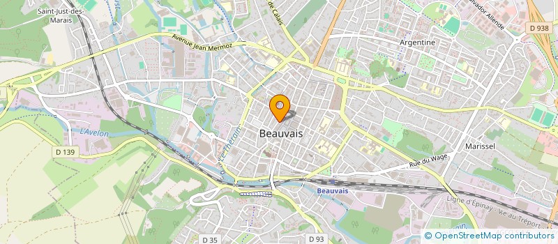 localisation de l'entreprise ZENPAYE  BEAUVAIS