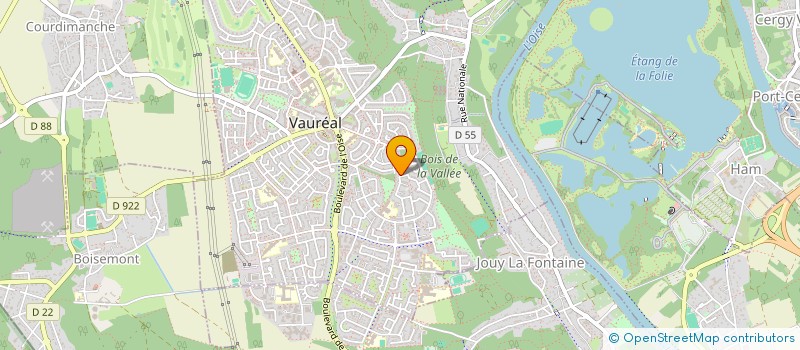 localisation de l'entreprise ZENSHA  VAUREAL