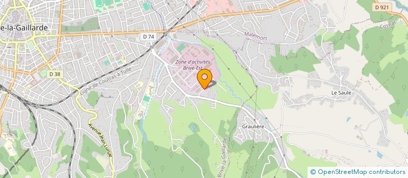 localisation de l'entreprise ZENTIL à BRIVE-LA-GAILLARDE