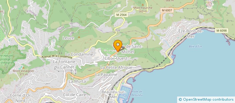 localisation de l'entreprise ZENTO à VILLEFRANCHE-SUR-MER
