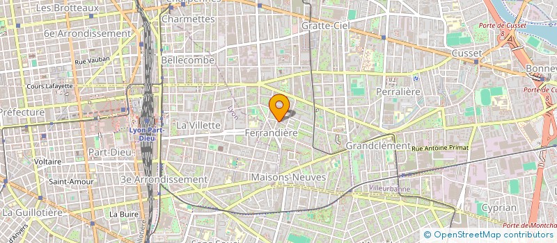 localisation de l'entreprise ZENTWARE CONSULTING  VILLEURBANNE