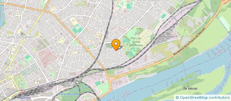 localisation de l'entreprise ZENUBOE  NANTES