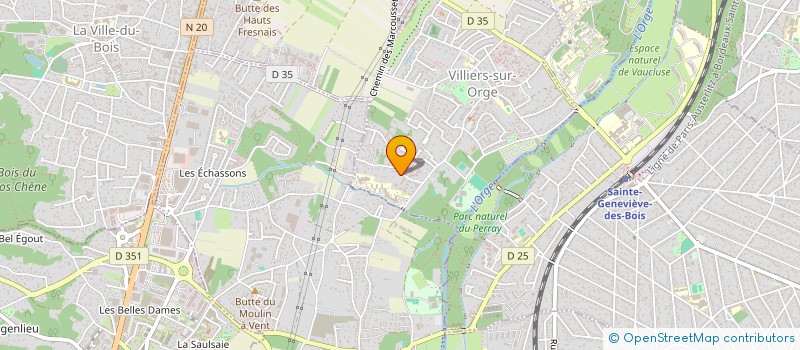 localisation de l'entreprise ZENWAY  VILLIERS-SUR-ORGE