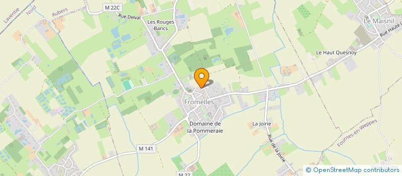 localisation de l'entreprise ZENWAY FROMELLES  FROMELLES
