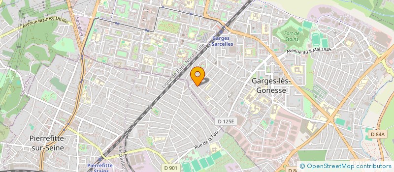 localisation de l'entreprise ZENY ASSURANCE  GARGES-LES-GONESSE