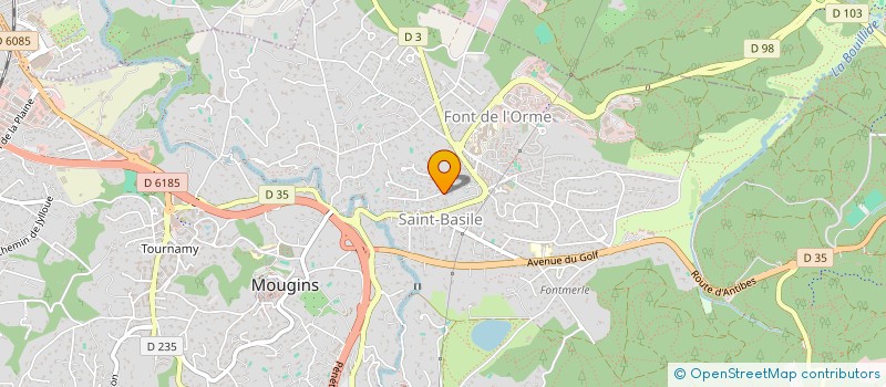 localisation de l'entreprise ZENYATTA à MOUGINS