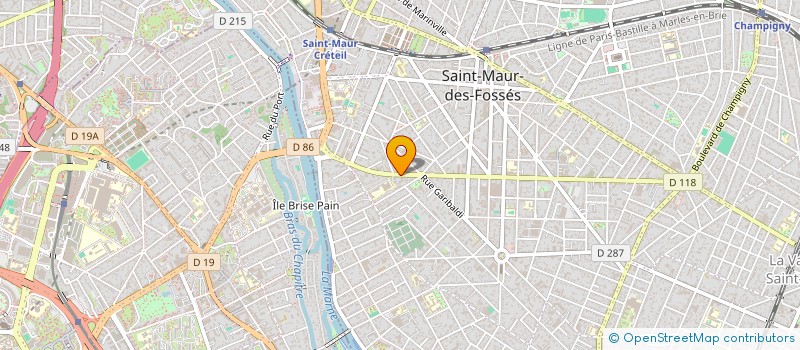 localisation de l'entreprise ZENYT  SAINT-MAUR-DES-FOSSES