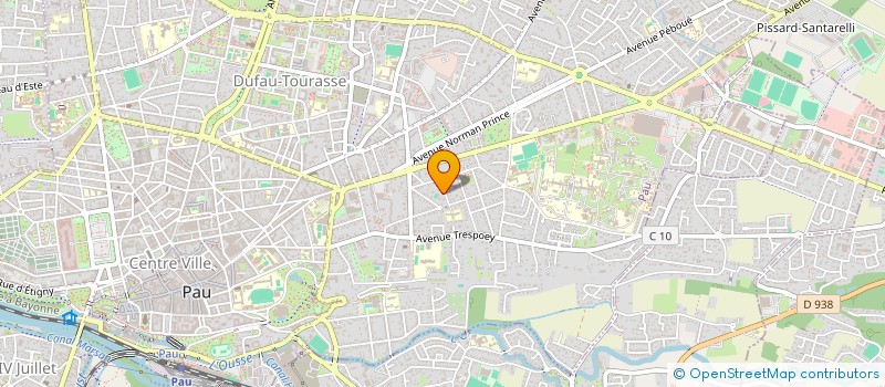 localisation de l'entreprise ZENYTAL à PAU