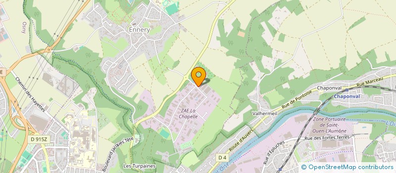 localisation de l'entreprise ZENZYME  ENNERY