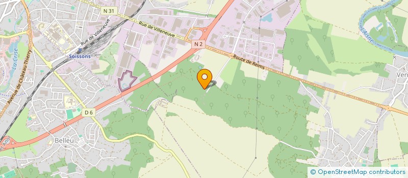 localisation de l'entreprise ZEOLIDE  BILLY SUR AISNE