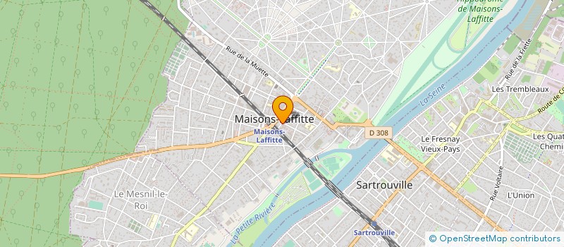localisation de l'entreprise ZEON FRANCE à MAISONS-LAFFITTE
