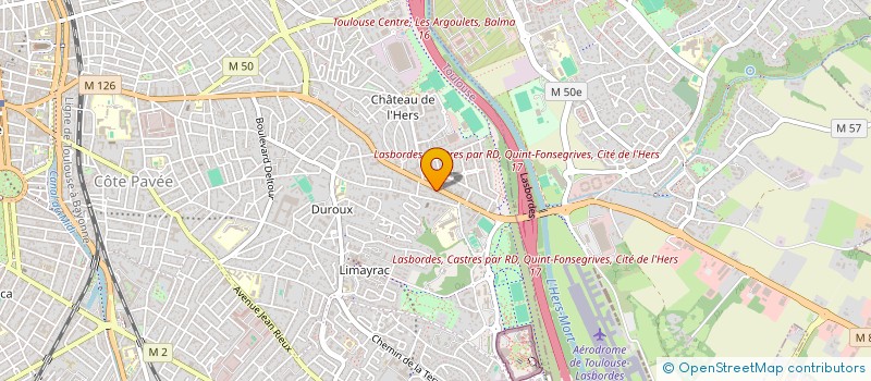 localisation de l'entreprise ZEP&CO à TOULOUSE