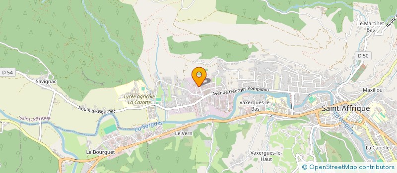 localisation de l'entreprise ZEP WORKS COMPANY  SAINT-AFFRIQUE