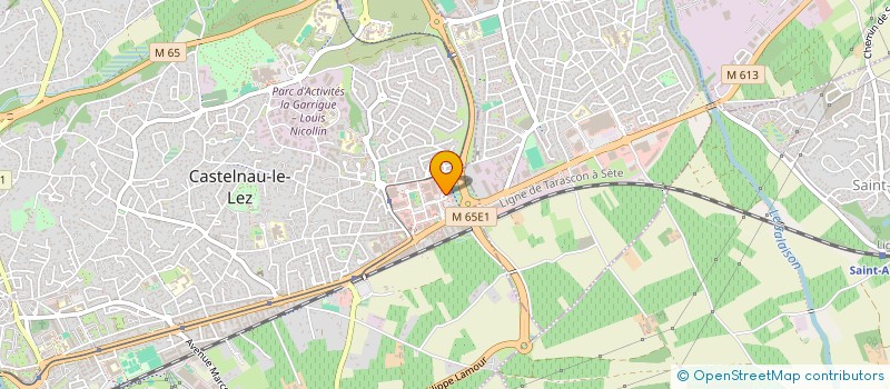 localisation de l'entreprise ZEPETRA à CASTELNAU-LE-LEZ