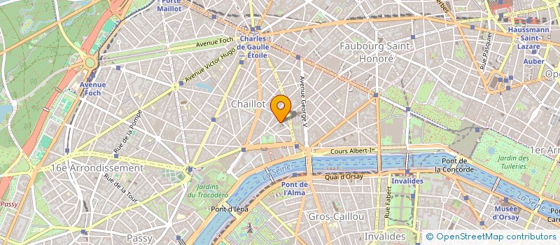 localisation de l'entreprise ZEPHIR  PARIS