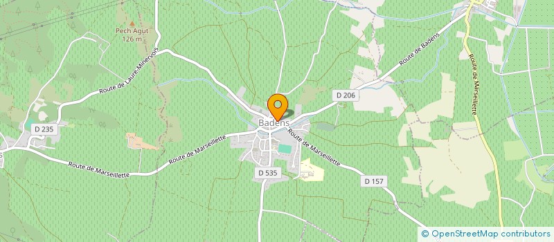 localisation de l'entreprise ZEPHIR à TREBES