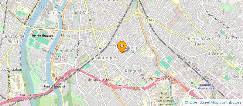 localisation de l'entreprise ZEPHIR à TOULOUSE