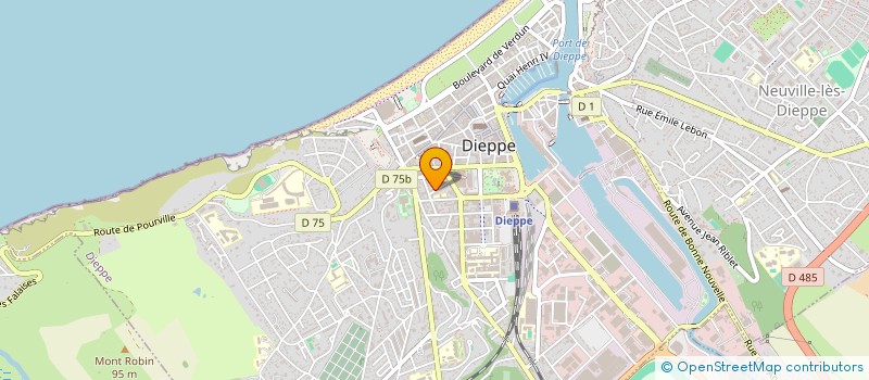 localisation de l'entreprise ZEPHIR  DIEPPE