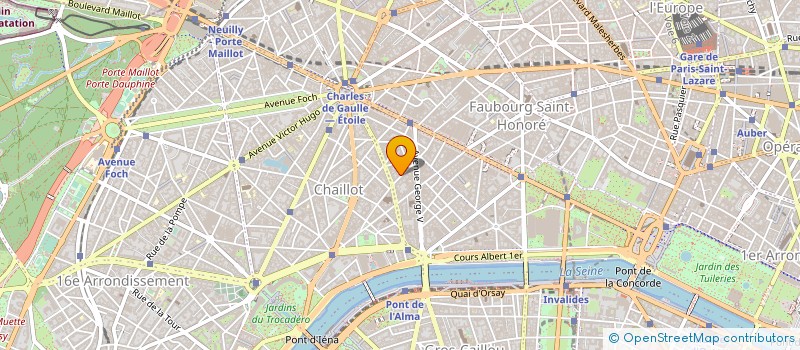 localisation de l'entreprise ZEPHIR CAPITAL  PARIS