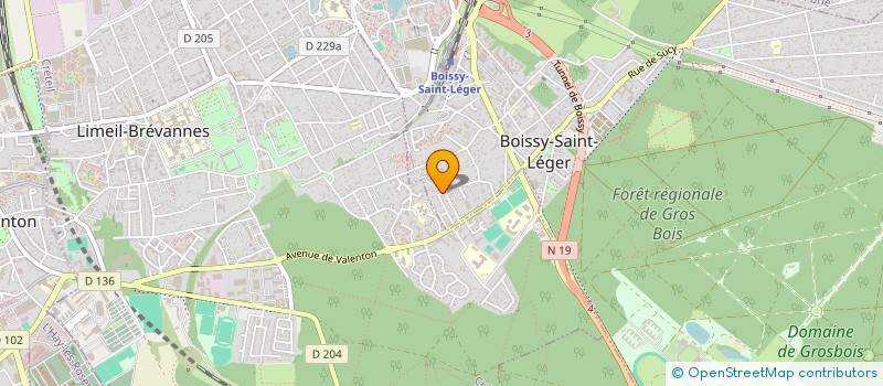 localisation de l'entreprise ZEPHYR à BOISSY-SAINT-LEGER