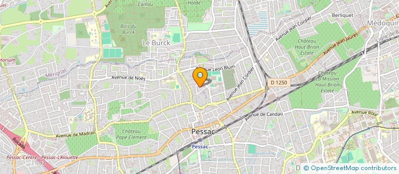 localisation de l'entreprise ZEPHYR à PESSAC