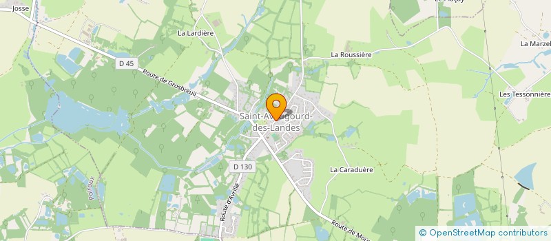 localisation de l'entreprise ZEPHYR  SAINT-AVAUGOURD-DES-LANDES