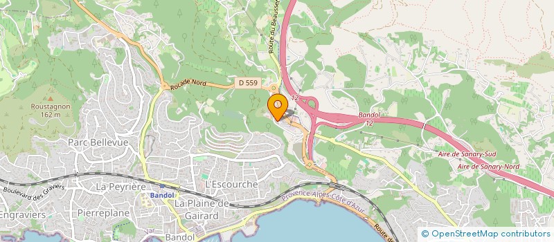 localisation de l'entreprise ZEPHYR à BANDOL