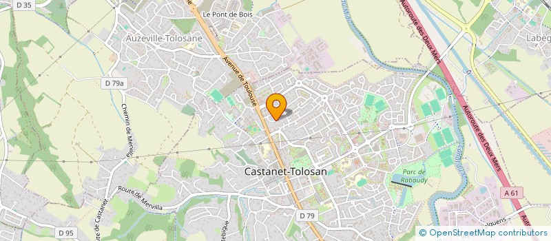 localisation de l'entreprise ZEPHYR à CASTANET-TOLOSAN