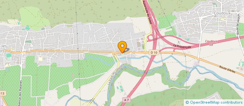 localisation de l'entreprise ZEPHYR  LA FARE-LES-OLIVIERS