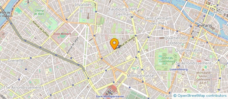 localisation de l'entreprise ZEPHYR  PARIS